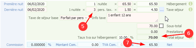 Taxe de séjour